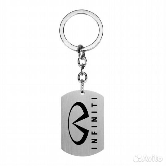 Брелок жетон для ключей с логотипом 