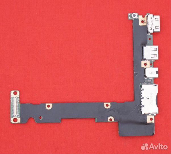 Плата включения+USB+Audio+Cardreader+VGA для нетбу
