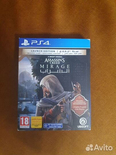 Assassins creed mirage ps4 диск