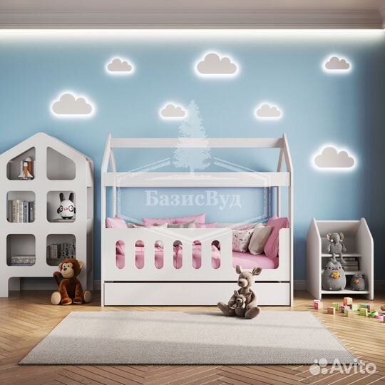 Детская кровать \ Кровать домик \ Кровать Классик