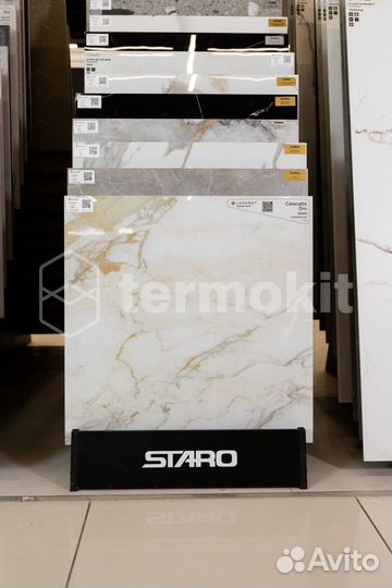 Керамогранит Laparet Calacatta Oro золотой 60x60 полированный