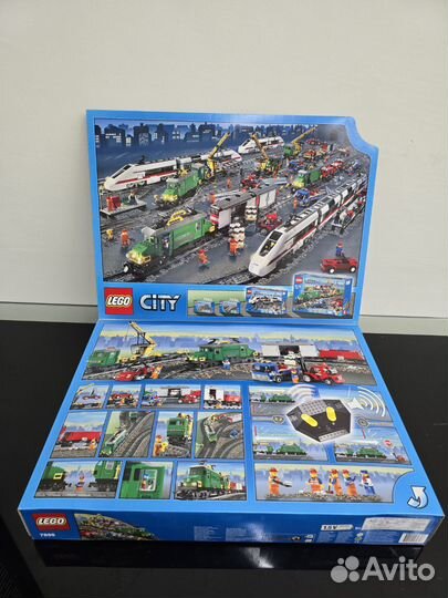 Lego City 7898 Грузовой Поезд