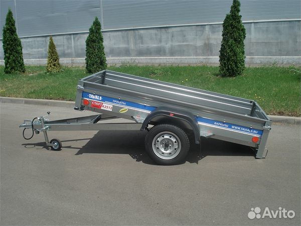 Прицеп легковой старт А2512 оцинкованный