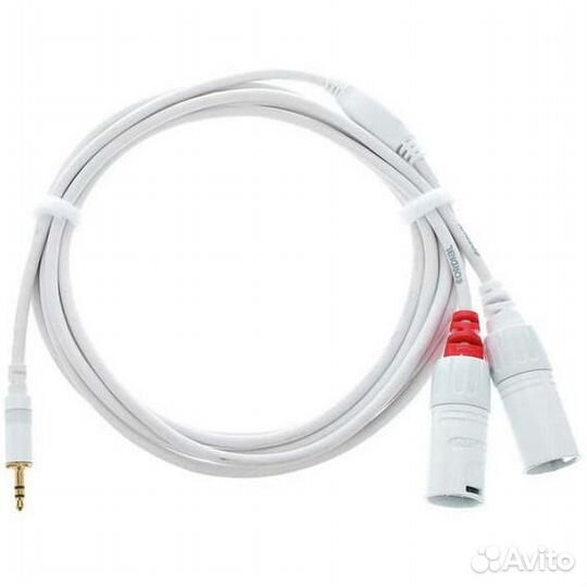 Кабель аудио Cordial CFY 1.5 WMM-long-snow