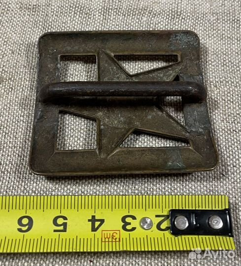 Пряжка ркка, прорезная