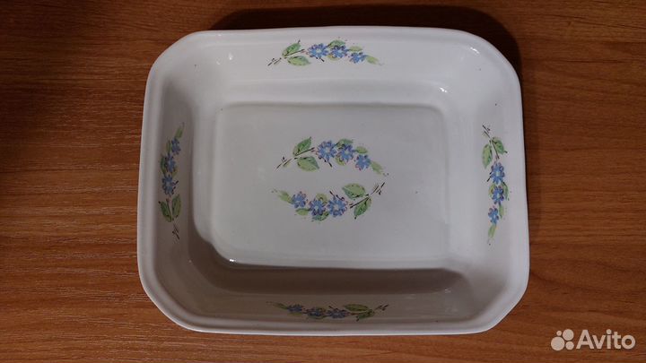 Салатники прямоугольные времён СССР