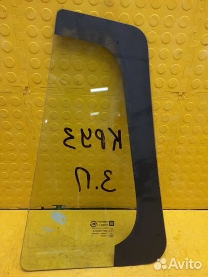 Стекло боковое заднее правое Chevrolet Cruze J308