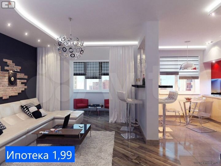 Квартира-студия, 31 м², 2/8 эт.