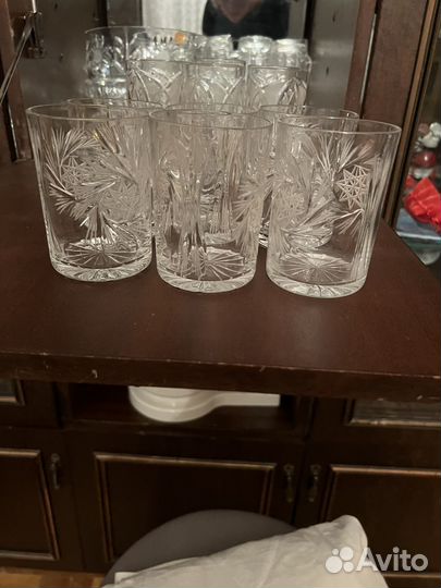 Стаканы хрусталь СССР