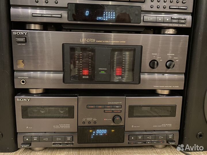 Музыкальный центр sony lbt-d709