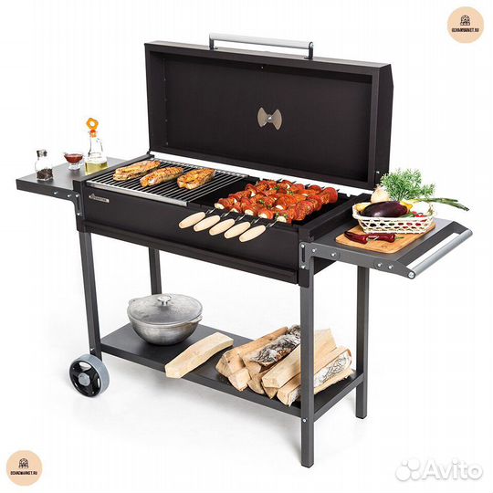Мангал, гриль, ман305, решетка барбекю, гратар