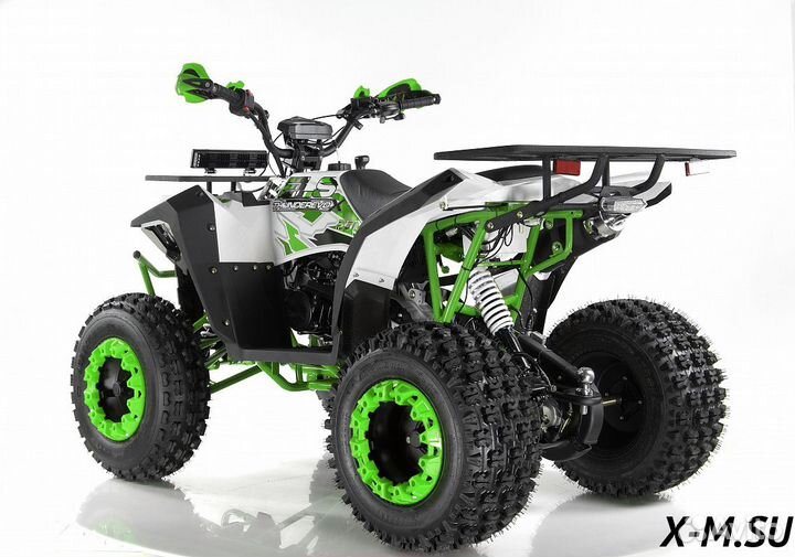 Квадроцикл wels EVO X2 200cc зелено-белый