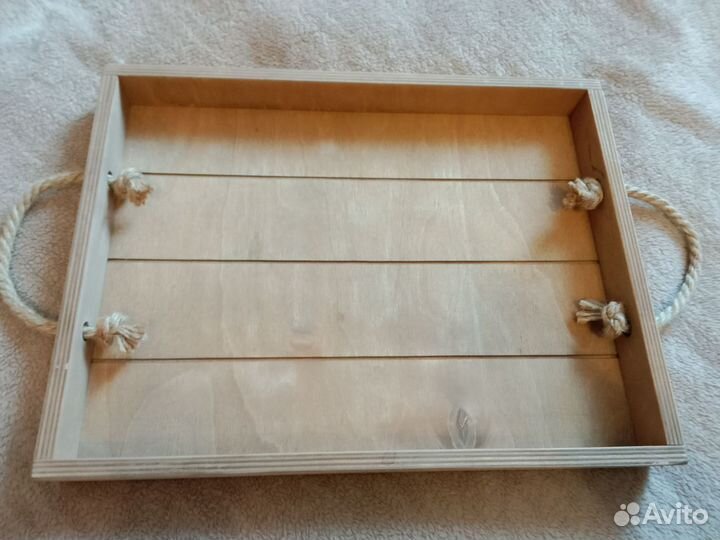 Поднос деревянный