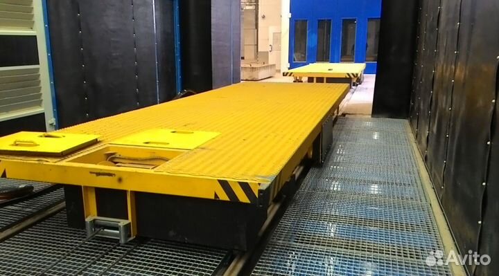 Передаточная тележка рельсовая. Производитель омп