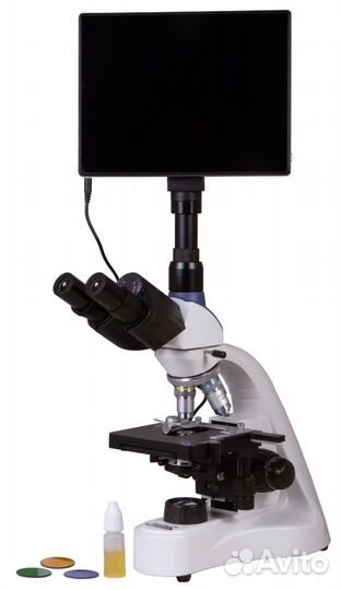 Микроскоп цифровой Levenhuk MED D10T LCD, тринокул
