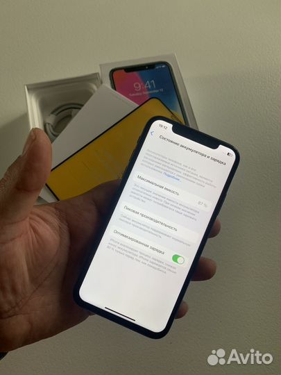iPhone X 256gb черная (gday-875)