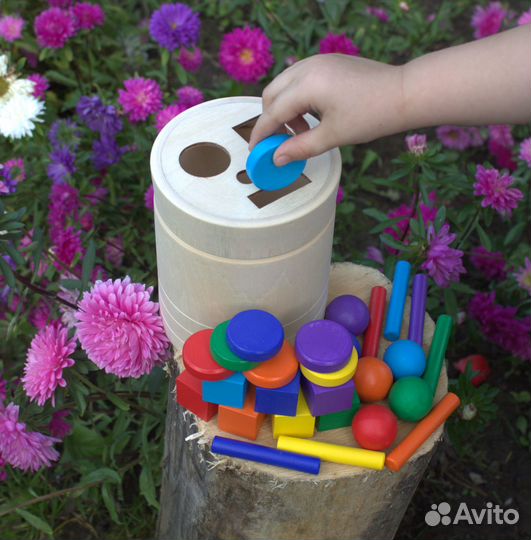 Деревянные детские игрушки 