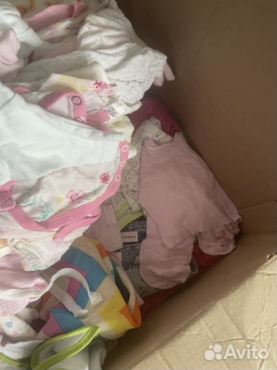 Детские вещи пакетом от 0 до года