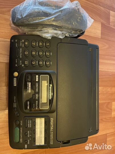 Телефон факс panasonic