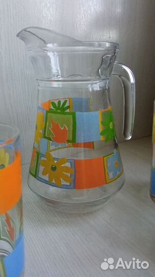 Набор кувшин и стаканы luminarc