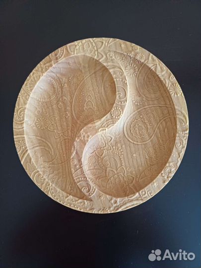 Тарелки из дерева