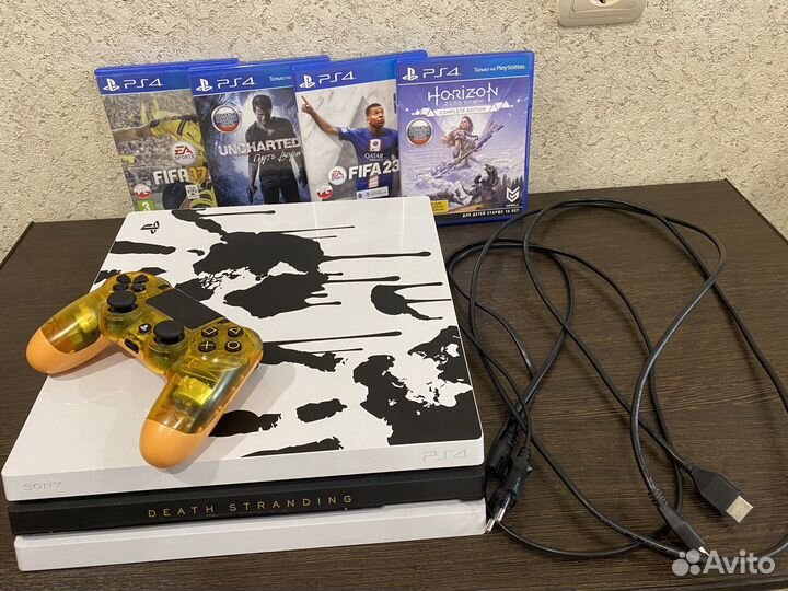 Sony playstation 4 pro 1tb Death Stranding ps4 pro