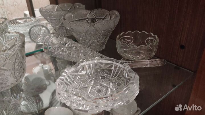 Салатники хрусталь
