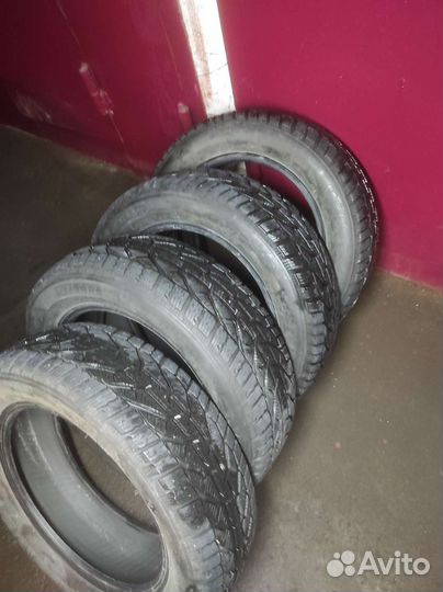 Литые диски и резина R15 зима 4 шт(комплект)