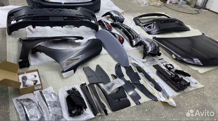 Обвес рестайлинг на нисан патрол y 62