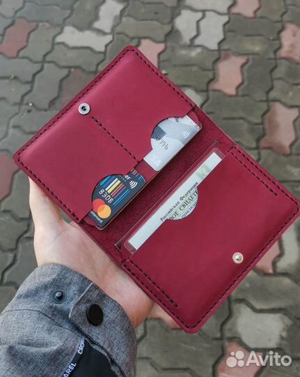 Обложка на паспорт из натуральной кожи