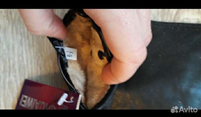 Новые перчатки кожа