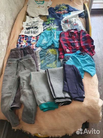 Детские вещи пакетом на мальчика 92 98