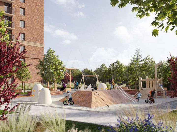 3-к. квартира, 64,3 м², 13/16 эт.