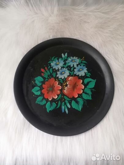 Поднос металлический Кыял СССР