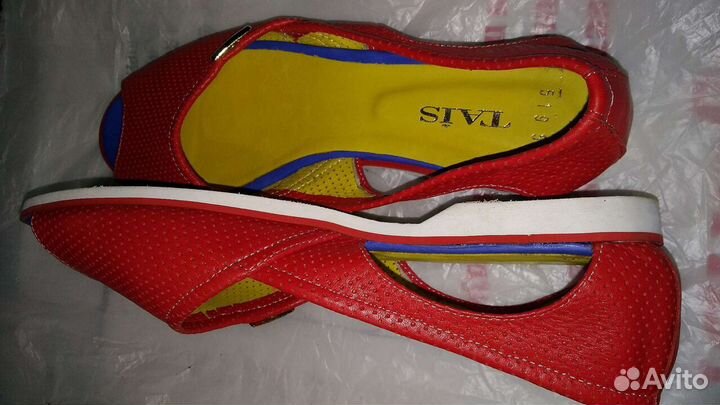 Балетки кожа 42размер