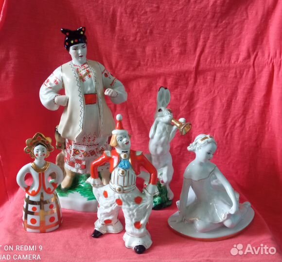 Фарфоровые статуэтки СССР