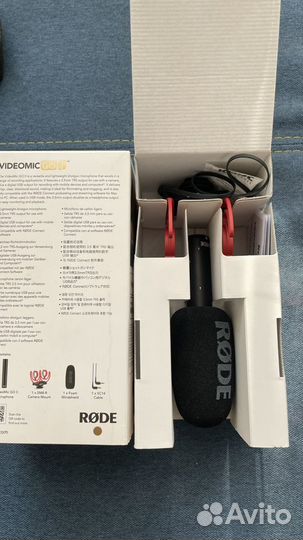 Микрофон rode videomic go 2 накамерный черный