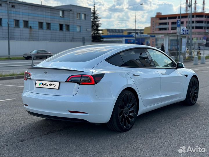 Tesla Model 3 462 л.с. AT, 2021, 71 000 км