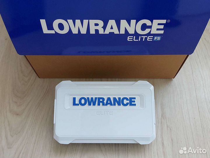 Эхолот картплоттер lowrance elite FS 7 с датчиком