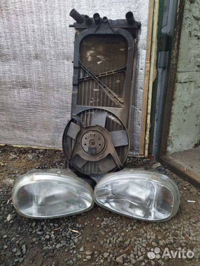 Фары на opel corsa д