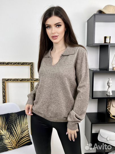 Свитер джемпер женский оверсайз