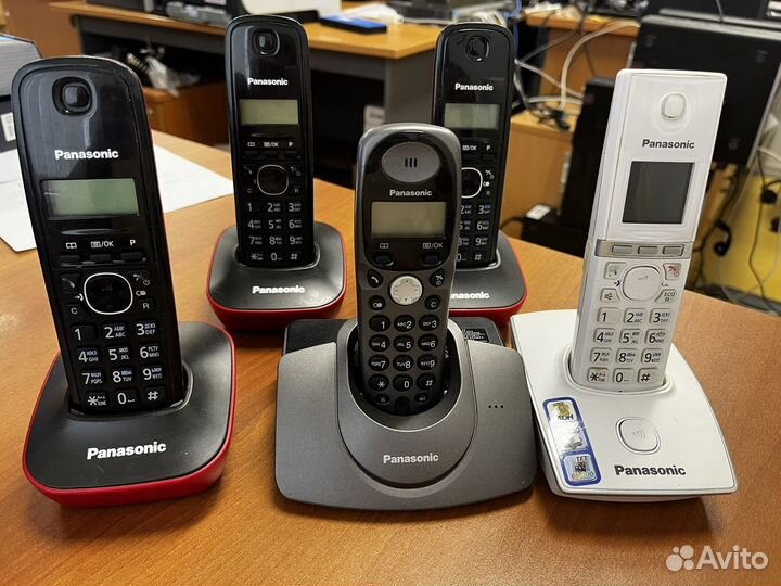 Телефон panasonic трубка радио