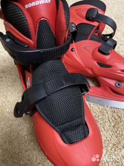 Коньки детские раздвижные nordway