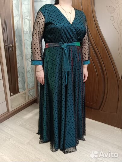 Вечернее платье большого размера