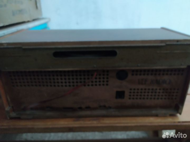 Ламповая Радиола вэф радио