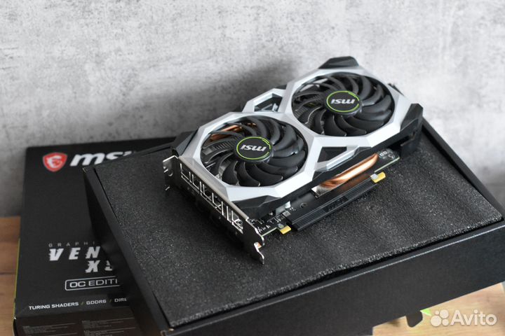 Видеокарта MSI GeForce GTX 1660 super ventus OC