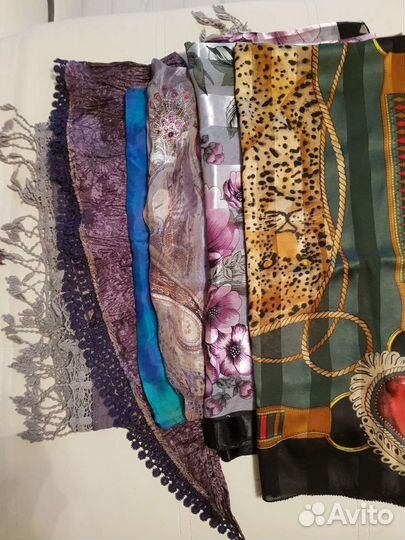 Палантины, шарфы и платки