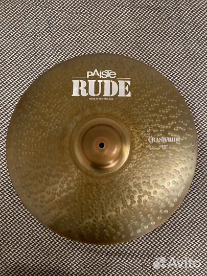 Paiste Rude Crash/Ride 19