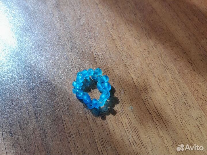Кольцо из бисера