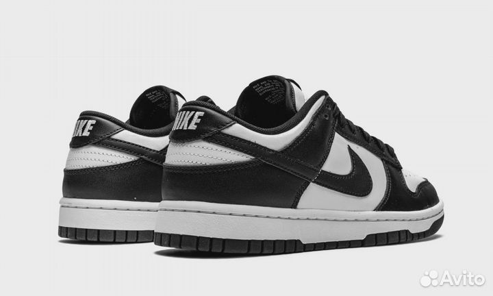 Кроссовки Nike Dunk Low Black White Оригинал